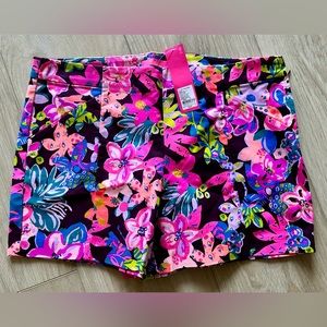 Lilly Pulitzer Arabeth stretch shorts NWT 14